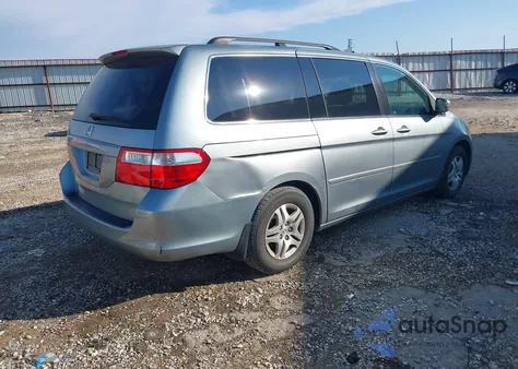 2007 Honda Odyssey Ex from USA, damaged, VIN 5FNRL38427B144880